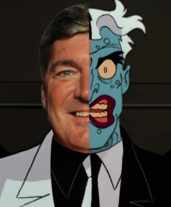Bill Laimbeer double face