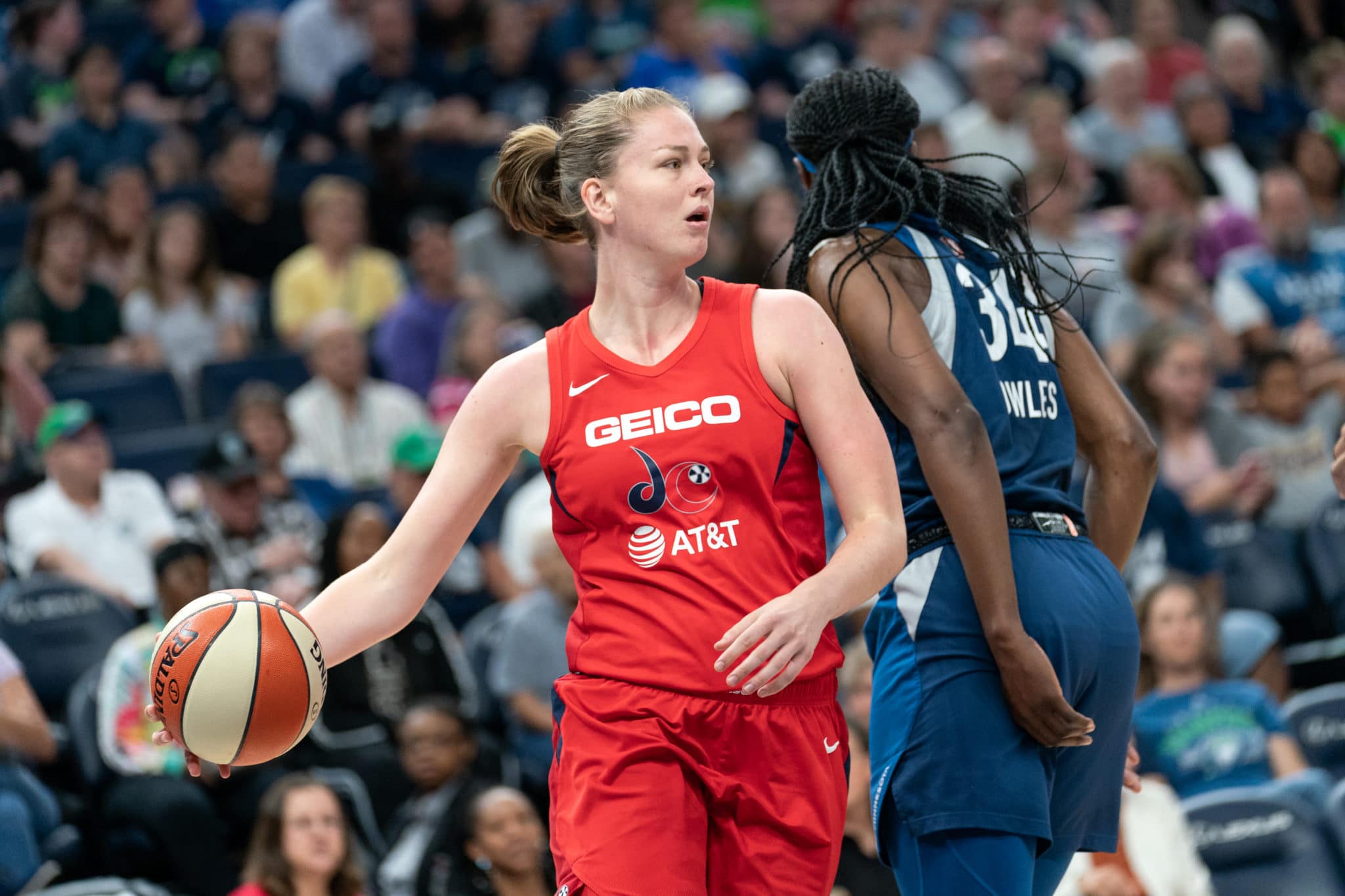 Emma Meesseman et Sylvia Fowles