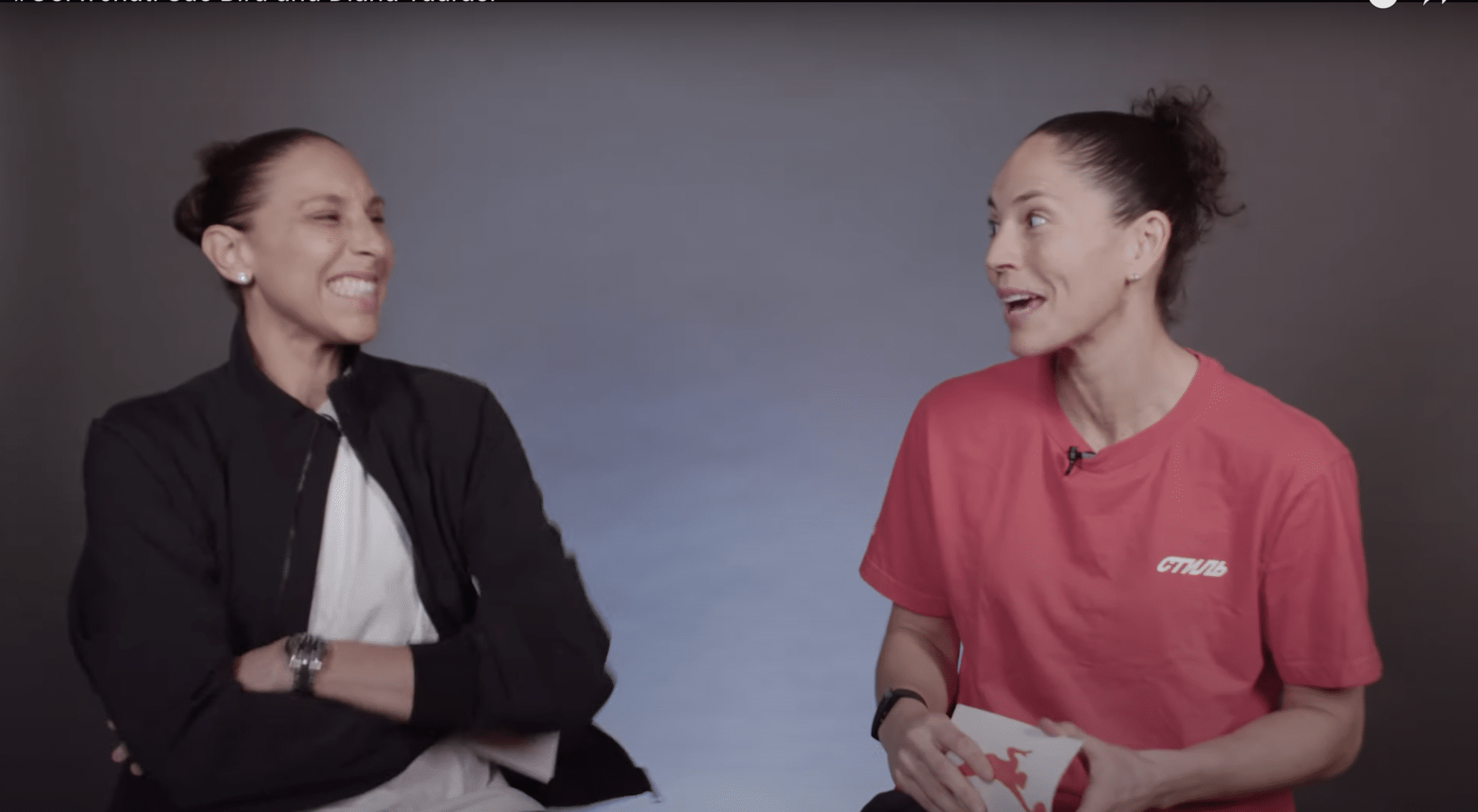 Diana Taurasi et Sue Bird GOAT Chat