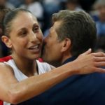 Diana Taurasi et Geno Auriemma