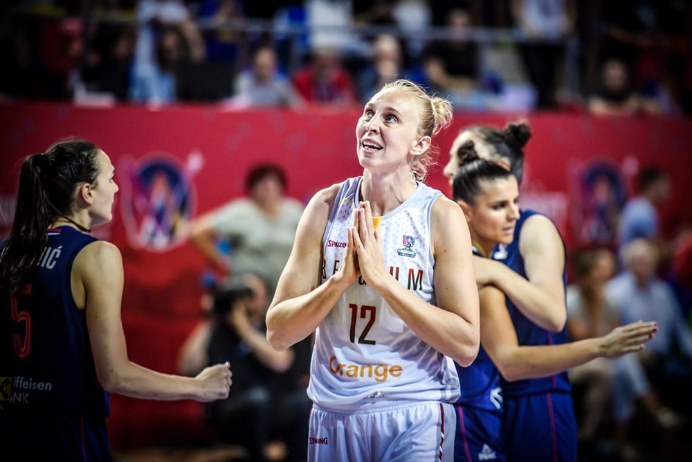Ann Wauters à l'Eurobasket 2019