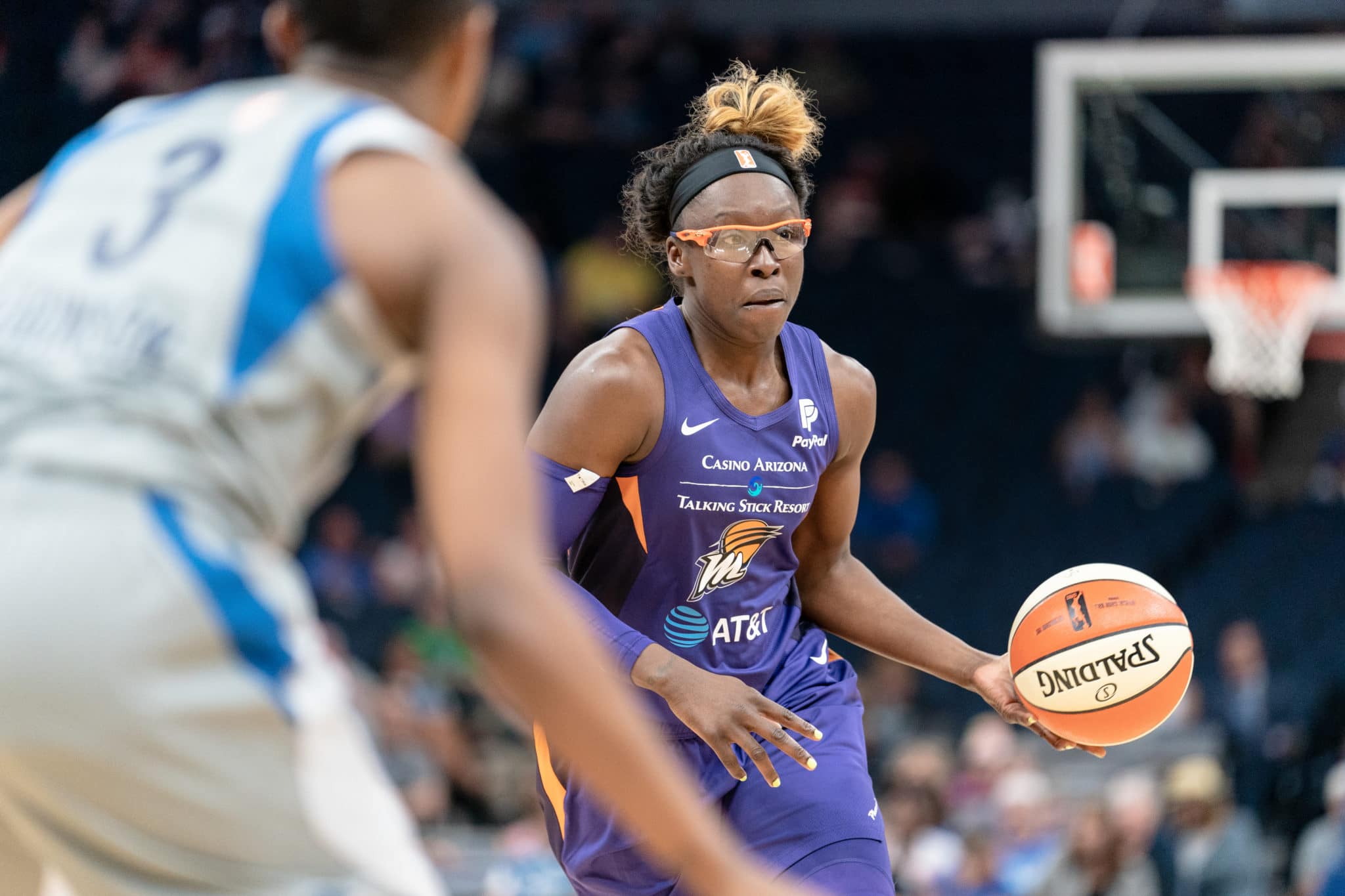 Essence Carson en 2020 avec le Phoenix Mercury
