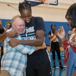 Tina Charles et Don Carlson