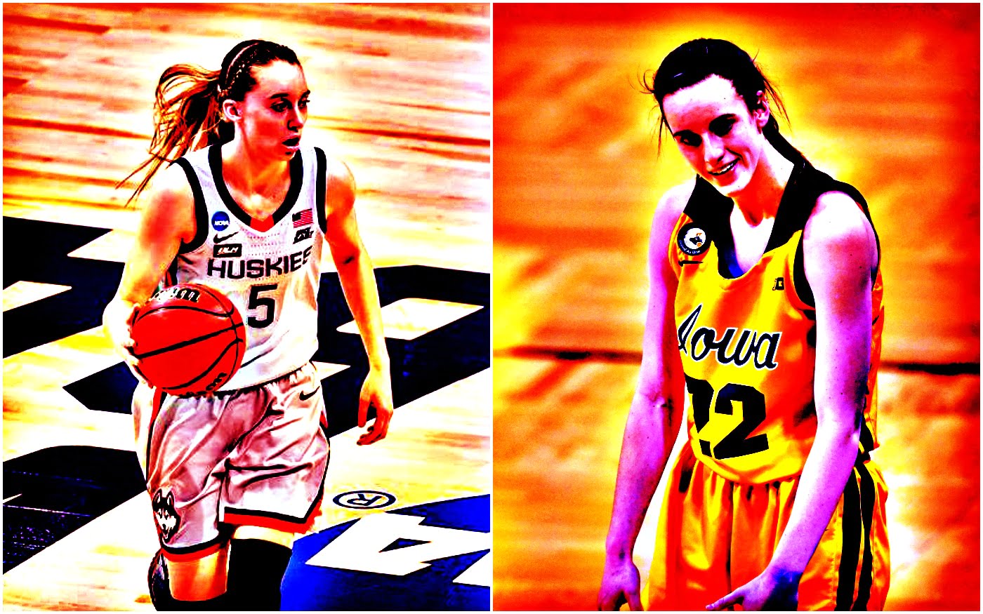 Paige Bueckers Caitlin Clark