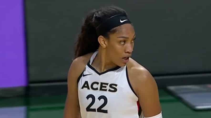 A'ja Wilson Las Vegas Aces