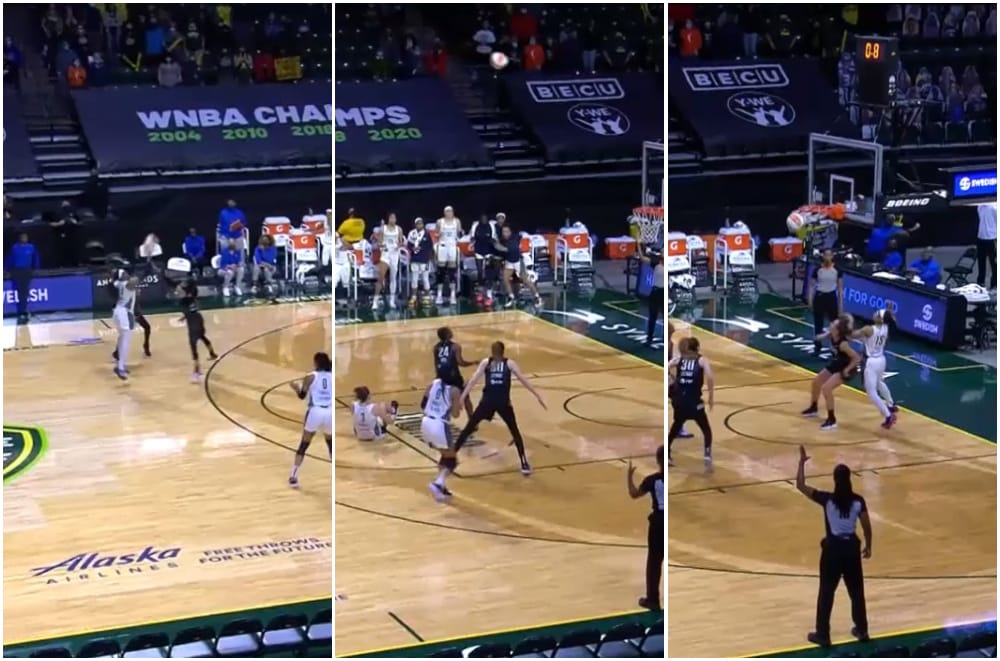 Seattle Storm Dallas Wings Arike Ogunbowale