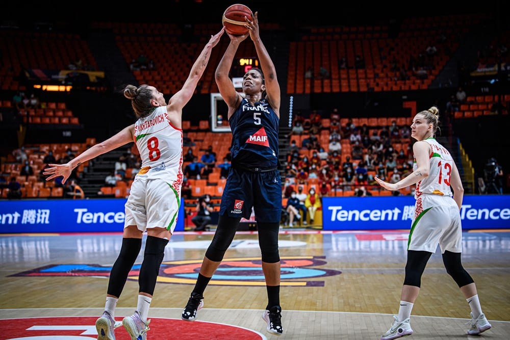 équipe de France Biélorussie Eurobasket Endy Miyem Bleues