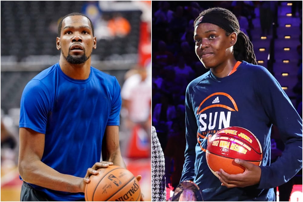 Jonquel Jones Kevin Durant